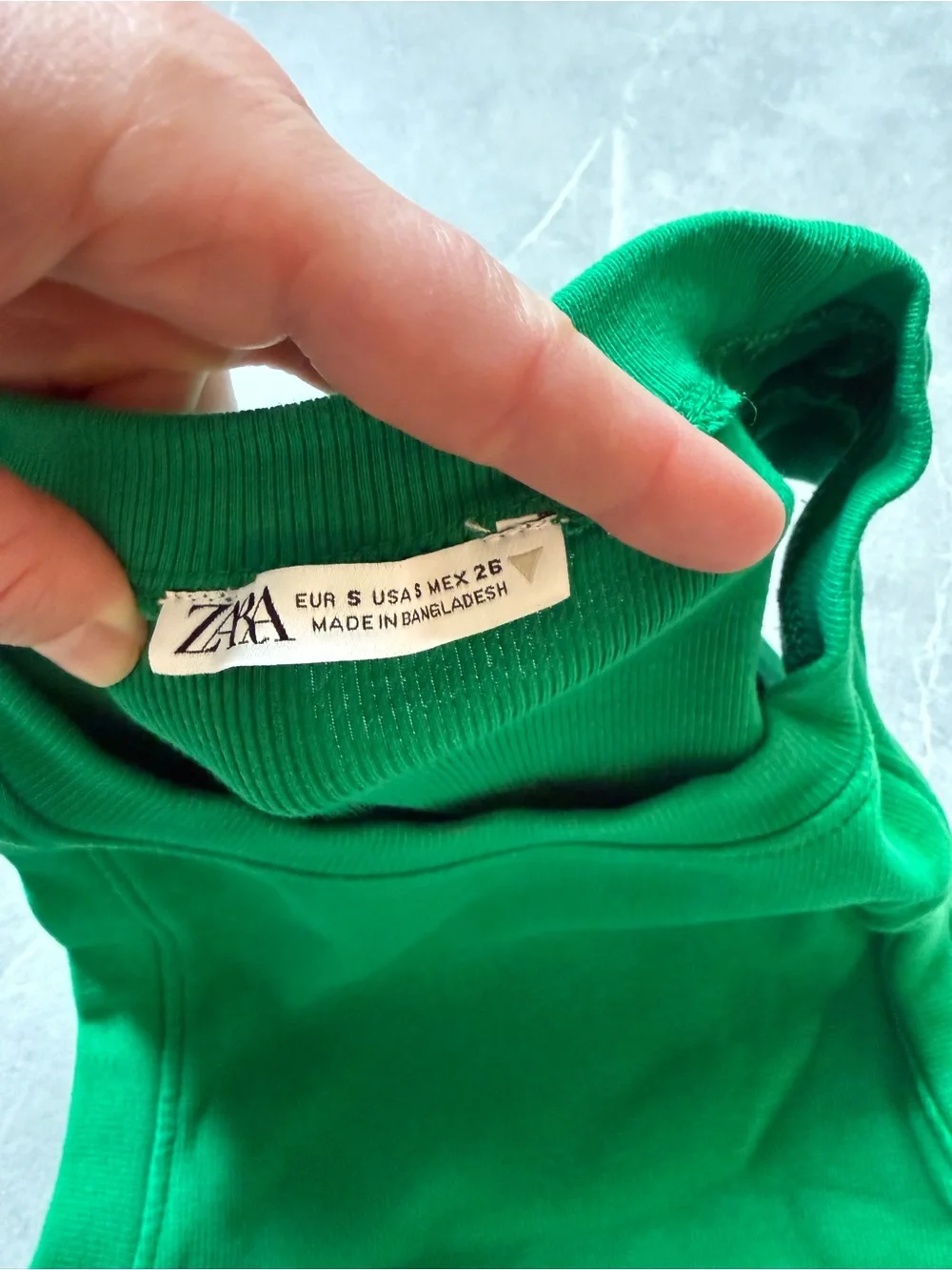 Zara cotton tank top. Size small.